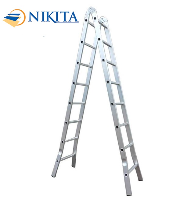 Thang nhôm chữ A khóa tự động Nikita Nika 25 - 2m5